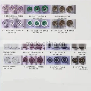 High Quality 4-holes Shirt Button for Men thumbnail-1