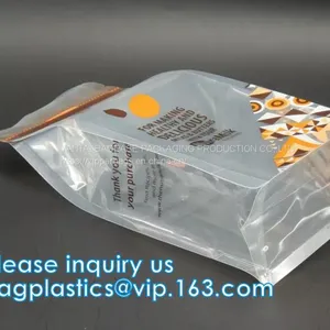Slider Zipper Square Bottom 250g 500g 1kg Coffee Pouches Zipper Aluminum Foil Flat Bottom Bags With Valve thumbnail-2