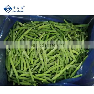 Sinocharm Xiamen Diameter 8-10mm Frozen Green Beans IQF Whole Green Beans thumbnail-4