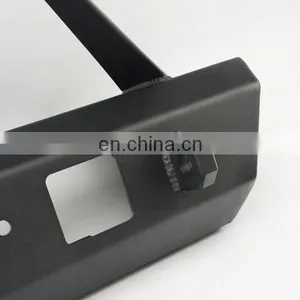 Steel Front and Rear Bumper for Jeep Wrangler JK Offroad Accessories Black Rear Bumper thumbnail-5