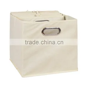 Non-woven Foldable Fabric Storage Bins Storage Cube Basket thumbnail-3