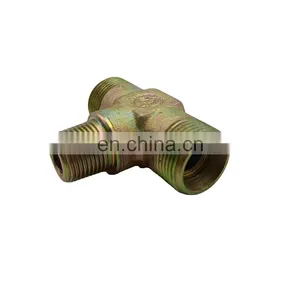 Stainless Steel Tube Fittings Male Tee Connector High Quality Pipe Fitting Tee for Sale thumbnail-1