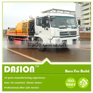 Widely Used Truck Mounted Concrete Pump HBC50 for Sale thumbnail-5