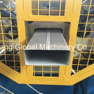 Square and Rectangular Galvanized Color Steel Rain Downspout Pipe Making Machine Roll Forming Machine With Bending Machine thumbnail-1