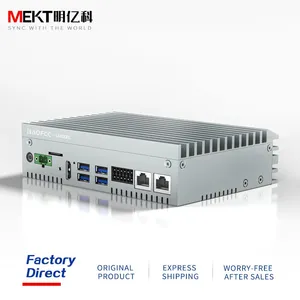 J6412/i3/i5/i7-11 Embedded Win10 IoT/11 Linux Dual Network Port Resistant High and Low Temperature Industrial X86 Mini Computer thumbnail-1