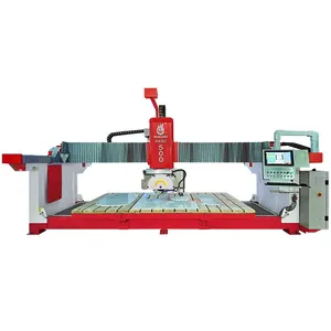 Automatic 5 Axis CNC Bridge Saw Stone Sawing Machine thumbnail-1