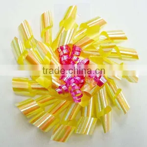 Curly Gift Bows Sheer Ribbon for Decoration/High Quality Handmade Gift Bows,organza Bow thumbnail-3