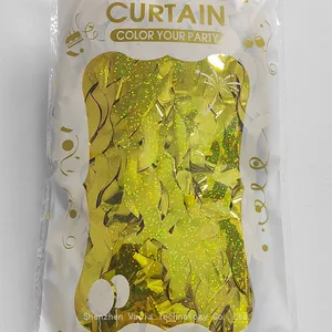 S-Shaped Curved Foil Curtains - Laser Wave for Birthday & Event Photo Backdrops thumbnail-5