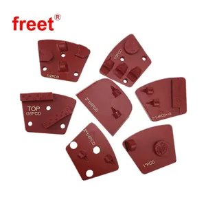 Metal Bond Trapezoid Concrete Floor Grinder Diamond Tools Grinding Plate Block thumbnail-1