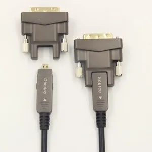 DVI-D Hybrid Active Optical Cable-AOC 10.2Gbps 4K@30Hz thumbnail-1