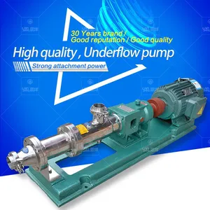 Thick Slurry Pump, Single Screw Pump, Sauce Transfer Pump, Self-priming Pump, Food-grade Sauce Pump, Stainless Steel Screw Pump thumbnail-1