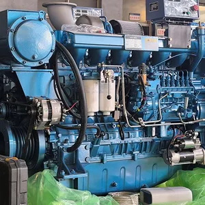 Weichai WP12C350-15 Marine Diesel Engine 350HP for Fishing Boat High Efficiency & Low Fuel Consumption thumbnail-2