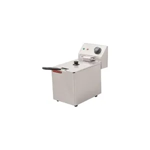 High Efficiency Electric Single Tank Deep Fryer for Commercial Kitchen thumbnail-1