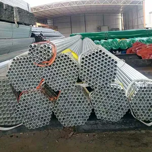Big Factory Supply Q235 Hot Dipped Galvanized Round Steel Pipe Green House Steel Pipe thumbnail-3