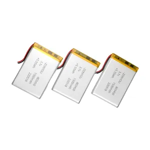 803450 Ultra Slim Pouch Cells 1500mAh Li-Polymer Batteries 3.7V With 500 Cycles Life Span for Adult Products thumbnail-5