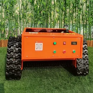 Smart Lawn Mower Gasoline Brush Cutter Parallel Crawler Lawn Mower Small Remote Control Lawn Mower Vigorun Mower thumbnail-3