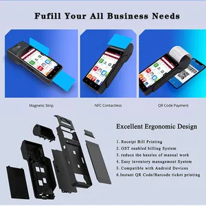 Square ZONS Brand Handheld - Portable POS - Credit Card Machine to Accept Payments for Restaurants, Retail, Beauty, and Professional Services thumbnail-5