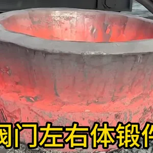 Split Valve Left & Right Body Open-Die Forgings, Custom Two-Piece Ball Valve Body Blanks, Professional Forging Manufacturer thumbnail-1