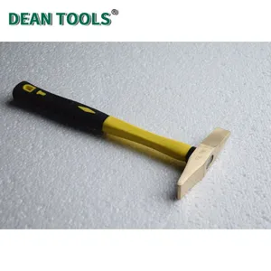 Non-Sparking Scaling Hammer - Beryllium Bronze Alloy, 1000g Head Weight, 300mm Handle Length, Industrial Grade thumbnail-5