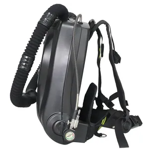 HYZ4(C) Isolated Positive Pressure Oxygen Breathing Apparatus 4 Hour Mine Rescue Respiratory Protection thumbnail-1