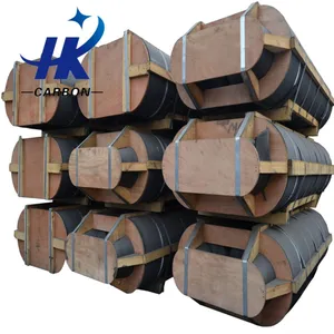 Carbon Graphite Electrode for Metal Melting & Steel Making | RP HP UHP Multiple Grades | Low Ash High Purity Graphite Electrode thumbnail-1