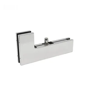 Lockable Stainless Steel Patch Fitting for Glass Doors thumbnail-5
