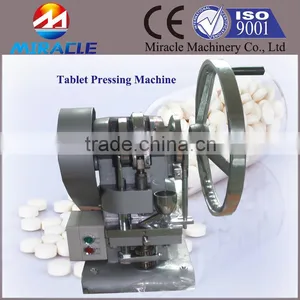 Dry Pill Making Machine, Medicine Powder Tablet Press Machine for Laboratory Application thumbnail-1
