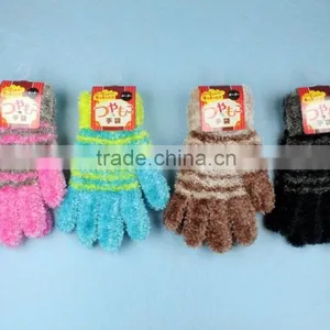 Multicolour Gloves Chenille Best Selling for Children thumbnail-1