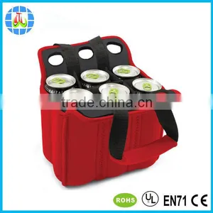 6 Pack Neoprene Can Cooler for Travel Picnic thumbnail-1