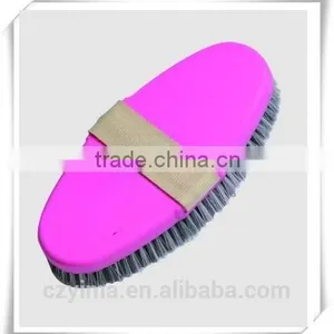 Soft-touch Horse Body Brush With Nylon Strap thumbnail-1