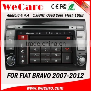 Wecaro Touch Screen WIFI 3G Car Dvd Player for Fiat Bravo Android 4.4 Radio Gps Navigation Multimedia System 2007 -2012 thumbnail-3