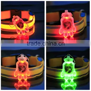 Pet Supplies Wholesale Pet Signs Cool Led Light Foot Shape Dog Pendant Luminous Pendants thumbnail-5