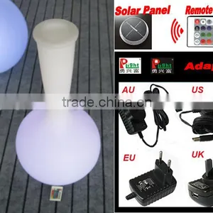 Garden Meadow Solar LED Lights Flowerpot With Remote Control YXF-4276S thumbnail-2