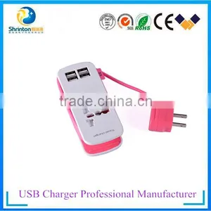 Wholesale Manufacturers Universal 5V 4.2A Multiple Usb Travel Charger and Wall Charger thumbnail-1