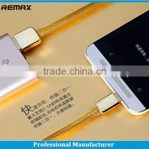 Remax Gold Kingkong TPE Copper Core 2.1A Safe Data Usb Cable thumbnail-3