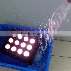 Battery Operated 12pcs 6in1 RGBWA+UV LED WIRELESS DMX Ip65 Waterproof Led Stage Par Light for Party thumbnail-3