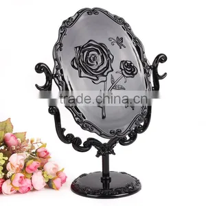 D07 ANPHY Household Decoration Oval Table Mirror Display Holder Stand Stock thumbnail-3