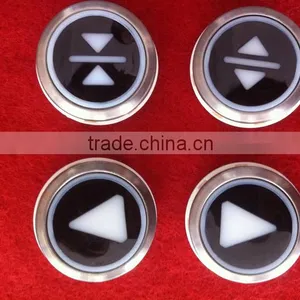 Elevator Push Button Round, Black 863223H05 thumbnail-1
