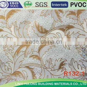 Golden Pvc Laminated Gypsum Ceiling Tiles thumbnail-1
