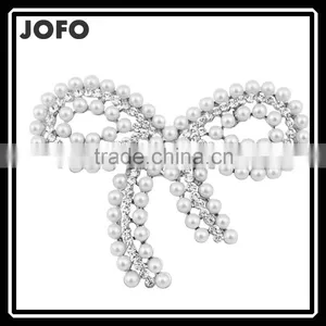 European Classic Platinum Micro Explosion Zircon Fashion Exquisite Bow Brooch Men Wedding Brooch thumbnail-1