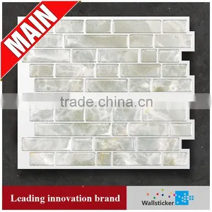 China Manufacturer Wall Tile Sticker Bathroom Kitchen Decore thumbnail-1