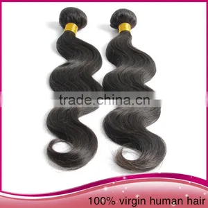 Factory Price Unprocessed Brazilian Human Hair Extension Natural Black Remy Human Hair Extension thumbnail-3