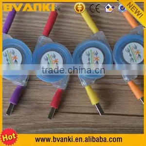 Promotional Items 2016 Micro USB Charger And Data Cable Standard Cables For IPhone 5/6,Mobile Phone Security Cable Wholesale thumbnail-1