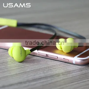 USAMS Ewave Series 1.2m Stereo Earphone Waterproof Sport Music in Ear Headphone With Mic for Universal Mobile Phone MT-5284 thumbnail-4