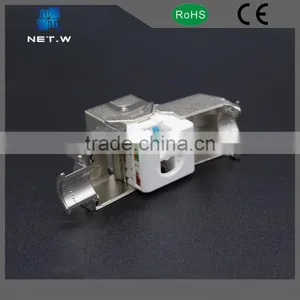 Wires And Cable Use Shield Toolless Cat 6 Rj45 Keystone Jack thumbnail-5