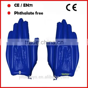 Blue PVC Inflatable Hand thumbnail-1