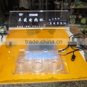 GH-RZ333 2014 Modern Design Large Security Acrylic Cups Stand thumbnail-1