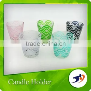 Decorative Tealight Glass Candle Holder thumbnail-3