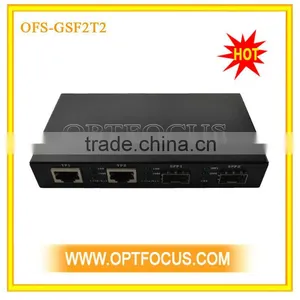 4 Port 10/100/1000M Ethernet Optical Fiber Switch thumbnail-1