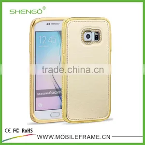 Diamond Leather Case for Samsung S6 Edge With Retail Packaging thumbnail-6